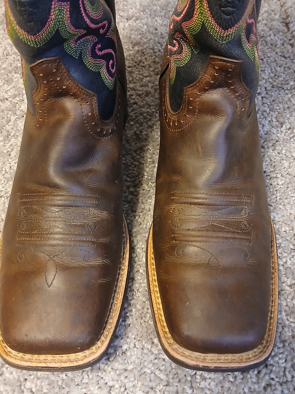 Ariat Women's Quickdraw Western Cowgirl Boots - Size 9B - Picture 3 of 16